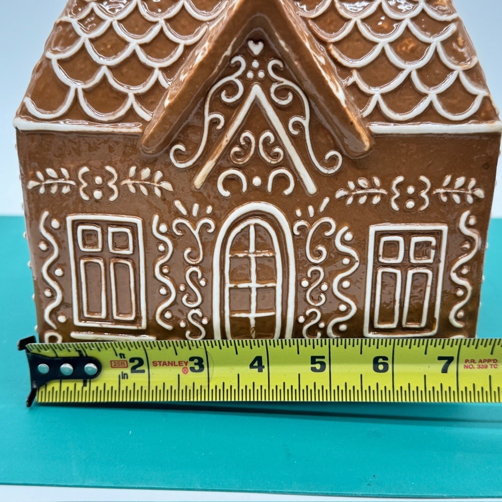 Retired St Nicholas Square Ceramic Gingerbread House Christmas Decor Kohl's - Picture 10 of 10